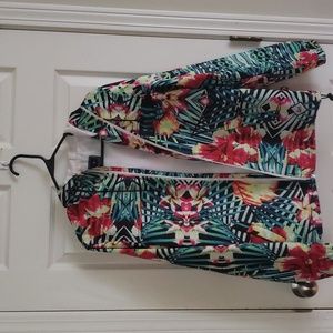 Heavy duty rain jacket.